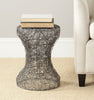Safavieh Zig Zag Woven Wire Stool Antique Zinc Furniture  Feature