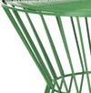 Safavieh Adele Iron Wire Stool Green Furniture 