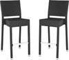 Safavieh Bethel Indoor-Outdoor Bar Stool Black Furniture 