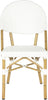Safavieh Barrow Stacking Indoor-Outdoor Side Chair Off White Furniture main image