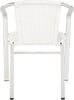 Safavieh Wrangell Indoor-Outdoor Stacking Armchair White Furniture 