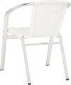 Safavieh Wrangell Indoor-Outdoor Stacking Armchair White Furniture 