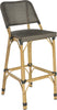 Safavieh Deltana Bar Stool Brown (INDOOR/OUTDOOR) Furniture 