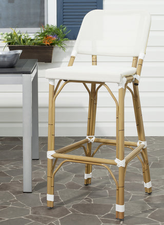 Safavieh Deltana Bar Stool Beige  Feature