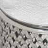 Safavieh Metal Lace Table Stool Silver Furniture 