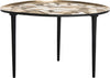 Safavieh Hera Oval Side Table Black Furniture main image