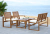 Safavieh Ozark 4 Pc Outdoor Living Set Natural Furniture 