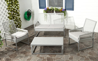 Safavieh Shawmont Outdoor Set Grey/Beige Furniture  Feature