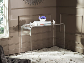 Safavieh Atka Acrylic Console Table Clear Furniture  Feature