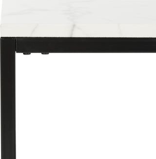 Safavieh Baize Coffee Table White and Grey Furniture 