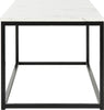 Safavieh Baize Coffee Table White and Grey Furniture 