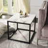 Safavieh Baize End Table White and Grey Furniture  Feature