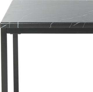 Safavieh Baize End Table Black Furniture 