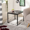 Safavieh Baize End Table Black Furniture  Feature