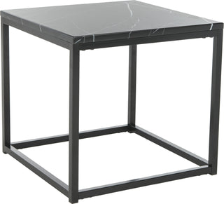 Safavieh Baize End Table Black Furniture 