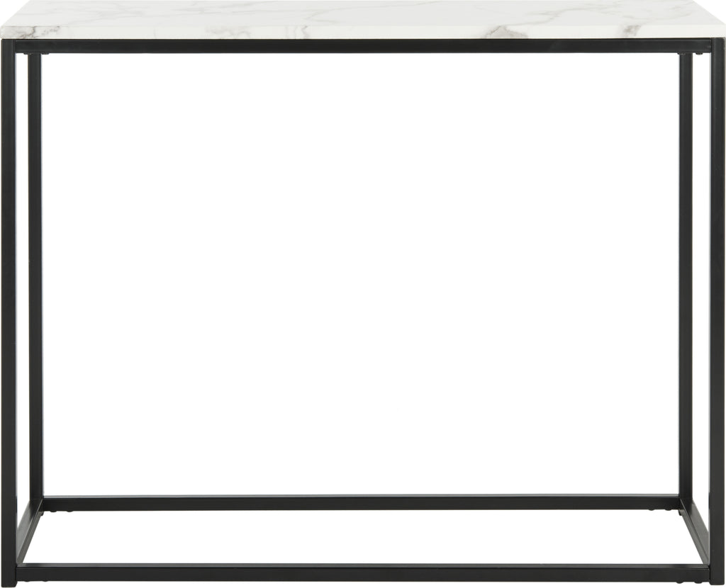 Safavieh Baize Console Table White and Grey Furniture main image