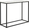 Safavieh Baize Console Table White and Grey Furniture 