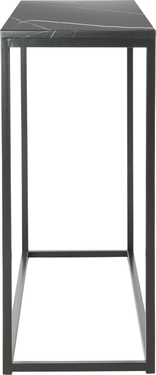 Safavieh Baize Console Table Black Furniture 