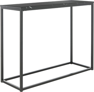 Safavieh Baize Console Table Black Furniture 