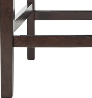 Safavieh Norah Counter Stool Brown and Espresso Furniture 