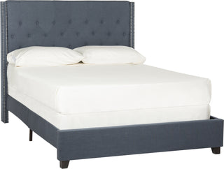 Safavieh Winslet Bed Navy Bedding 