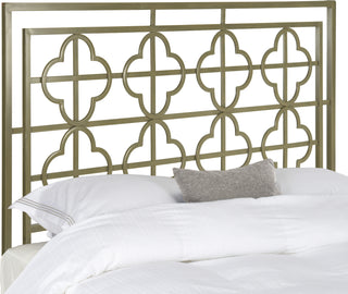 Safavieh Lucinda French Silver Metal Headboard Bedding 