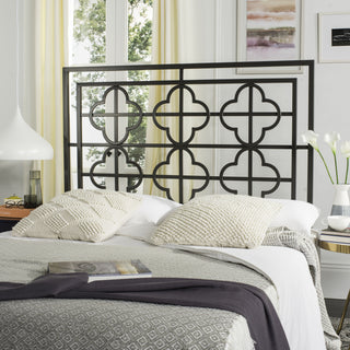 Safavieh Lucinda Gunmetal Headboard Bedding 