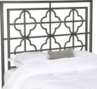 Safavieh Lucinda Antique Iron Metal Headboard Bedding main image