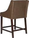 Safavieh Dylan Counter Stool Brown and Espresso Furniture 