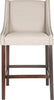 Safavieh Dylan Bar Stool Taupe and Espresso Furniture main image