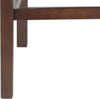 Safavieh Dylan Bar Stool Taupe and Espresso Furniture 