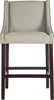 Safavieh Dylan Bar Stool Light Grey and Espresso Furniture main image
