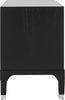Safavieh Lorna 3 Drawer Contemporary Night Stand Black Furniture 