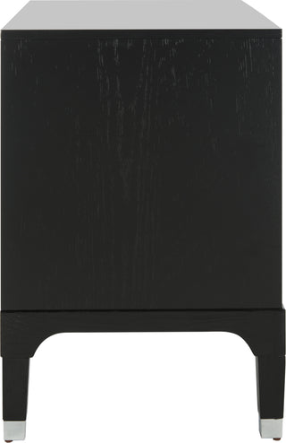 Safavieh Lorna 3 Drawer Contemporary Night Stand Black Furniture 