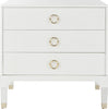 Safavieh Lorna 3 Drawer Contemporary Night Stand White Furniture main image