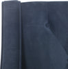Safavieh Zoey Velvet Settee With Silver Nailheads Navy and Espresso Furniture 