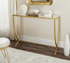 Safavieh Princess Mirror Top Console Table Gold and Furniture  Feature