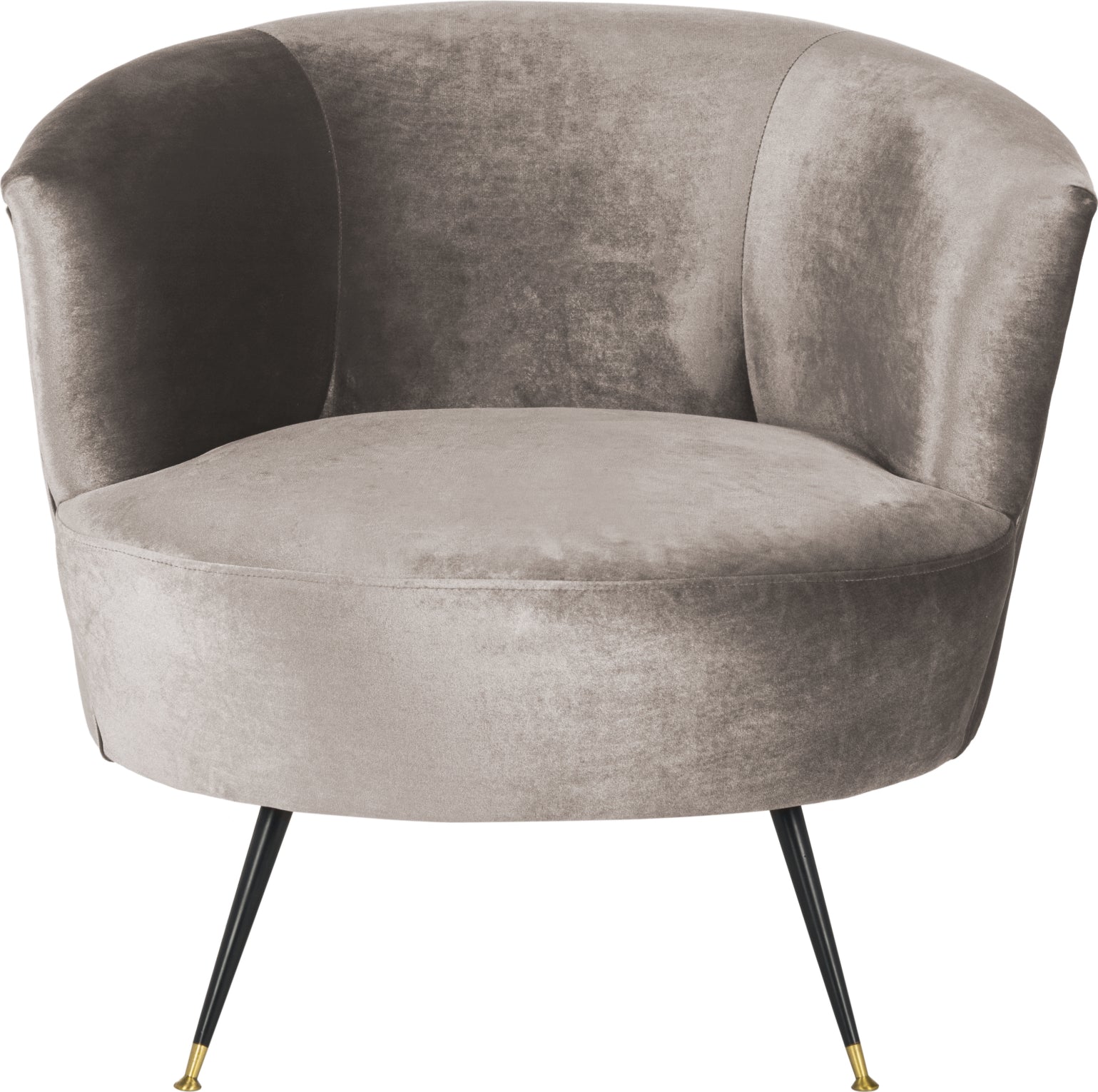 Safavieh Arlette Velvet Retro Mid Century Accent Chair Hazelwood Furniture main image