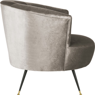 Safavieh Arlette Velvet Retro Mid Century Accent Chair Hazelwood Furniture 