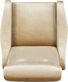 Safavieh Elicia Velvet Retro Mid Century Accent Chair Camel Furniture 