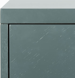 Safavieh Estelle Nightstand Steel Teal Furniture 