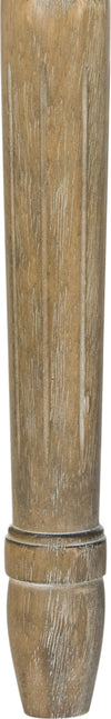 Safavieh Raiden Linen Rustic Oak Bench Beige and Furniture 