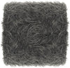 Safavieh Horace Faux Sheepskin Square Bench Grey Furniture 