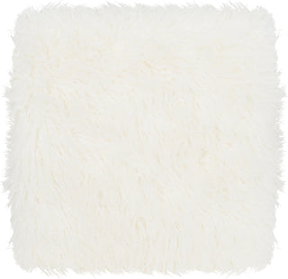 Safavieh Horace Faux Sheepskin Square Bench White Furniture 