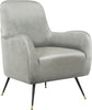 Safavieh Noelle Velvet Retro Mid Century Accent Chair Light Grey Furniture 