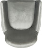 Safavieh Noelle Velvet Retro Mid Century Accent Chair Light Grey Furniture 