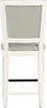 Safavieh Buchanan Rectangle Counter Stool Light Grey and Cream Distressed White Furniture 