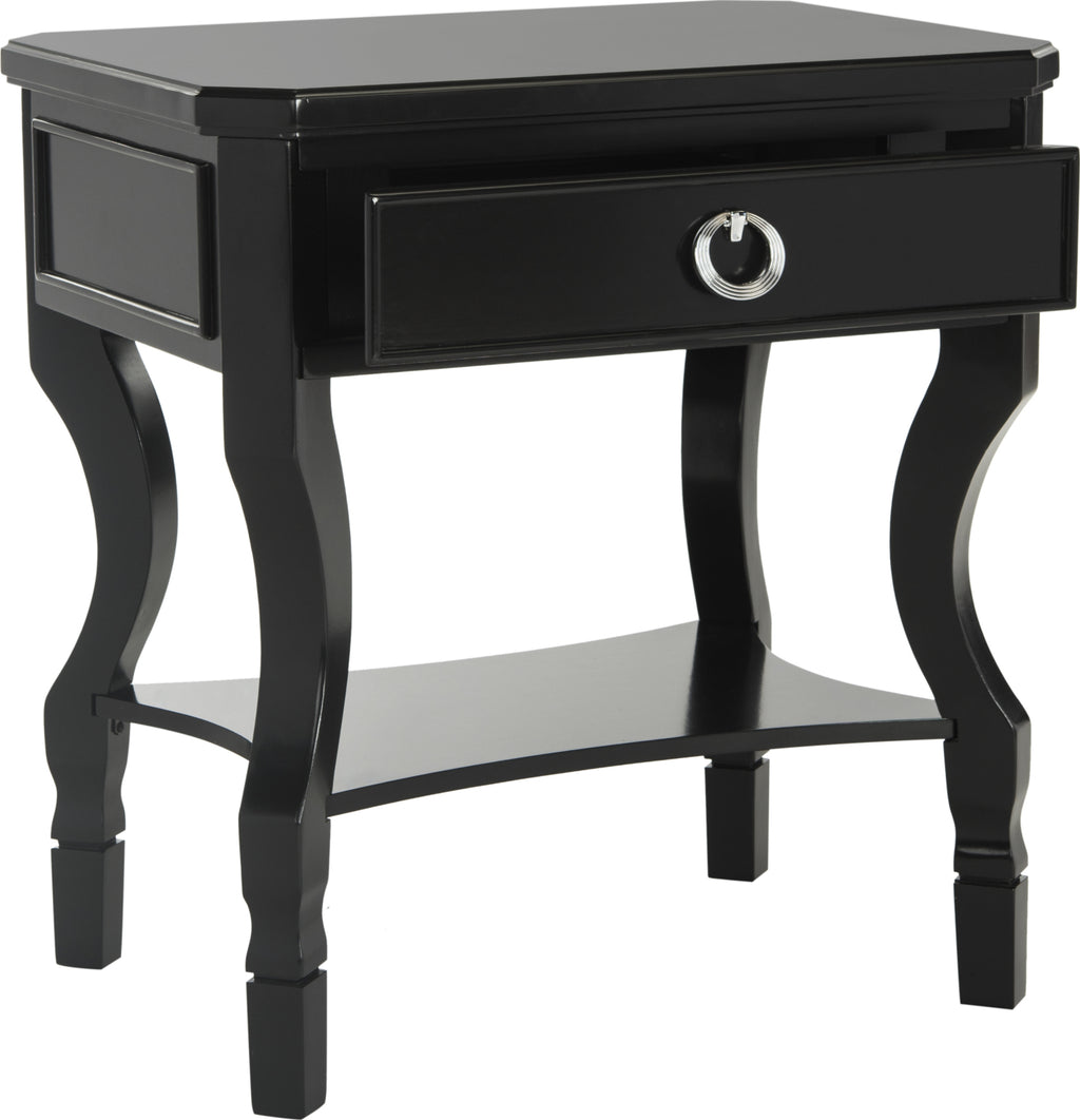 AMALIA NIGHT STAND BLACK