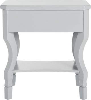 Safavieh Alaia One Drawer Night Stand Grey Furniture 