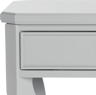 Safavieh Alaia One Drawer Night Stand Grey Furniture 